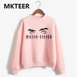 Long Sleeve Billie Eilish Eyes Sweatshirt