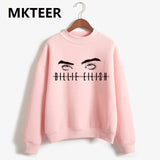 Long Sleeve Billie Eilish Eyes Sweatshirt