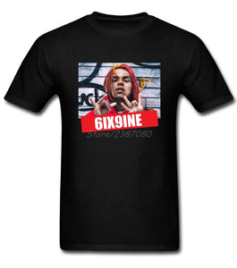 6IX9INE Rap Hip Hop Graphic Tee