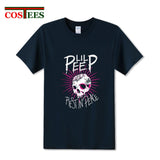 LIL PEEP Tribute Skull Design Graphic Tee