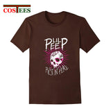 LIL PEEP Tribute Skull Design Graphic Tee