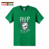 LIL PEEP Tribute Skull Design Graphic Tee