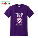 LIL PEEP Tribute Skull Design Graphic Tee