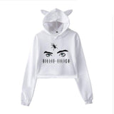 New! Billie Eilish Crop Top Hoodies