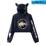 New! Billie Eilish Crop Top Hoodies