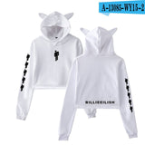 New! Billie Eilish Crop Top Hoodies