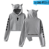 New! Billie Eilish Crop Top Hoodies