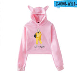 New! Billie Eilish Crop Top Hoodies